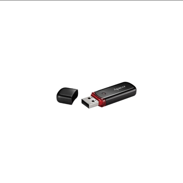 Флешка Apacer AH333, USB 2.0, 64Gb, Black - 3