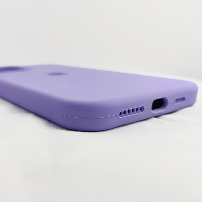 Чохол Copy Silicone Case iPhone 12 Pro Max Light Violet (41) - 4
