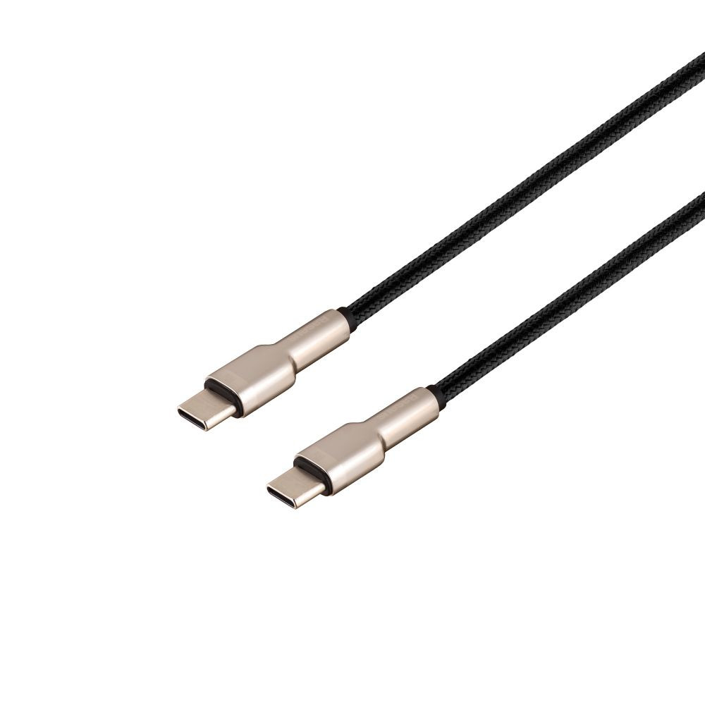 Кабель Baseus Cafule Metal Data Cable Type-C to Type-C 100W 1m Black - 1