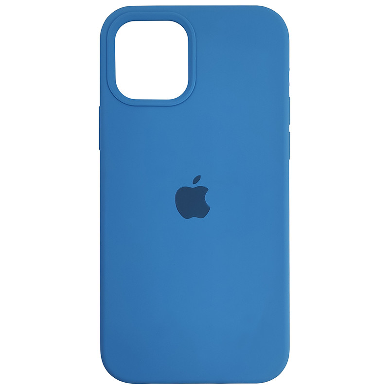 Чохол Copy Silicone Case iPhone 12/12 Pro Azure (38) - 1