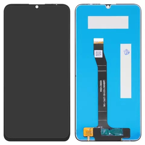 Дисплейний модуль для Huawei Nova Y70, Nova Y70 Plus, High Copy, Black - 1