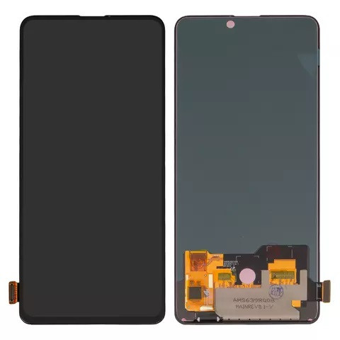 Дисплейний модуль для Xiaomi Mi 9T, Mi 9T Pro, High Copy, OLED, Black - 1