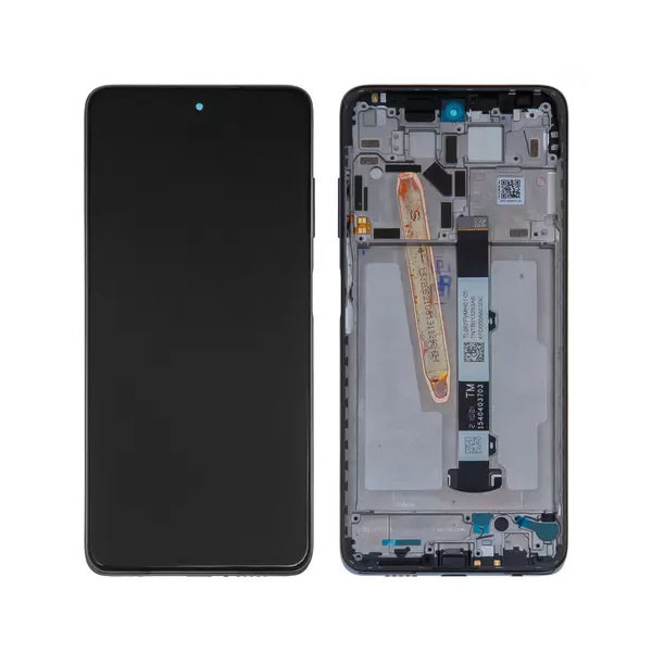 Дисплейний модуль для Xiaomi Poco X3 NFC, Poco X3 Pro, з рамкою, Original PRC, Black - 1