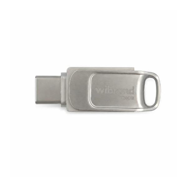 Флешка Wibrand Bee, USB 3.2 Gen1, 128Gb, Silver - 1