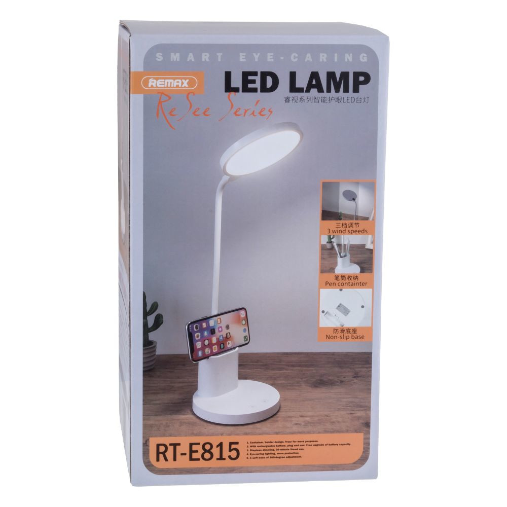 Настільна лампа Remax RT-E815 ReSee Series White - 2