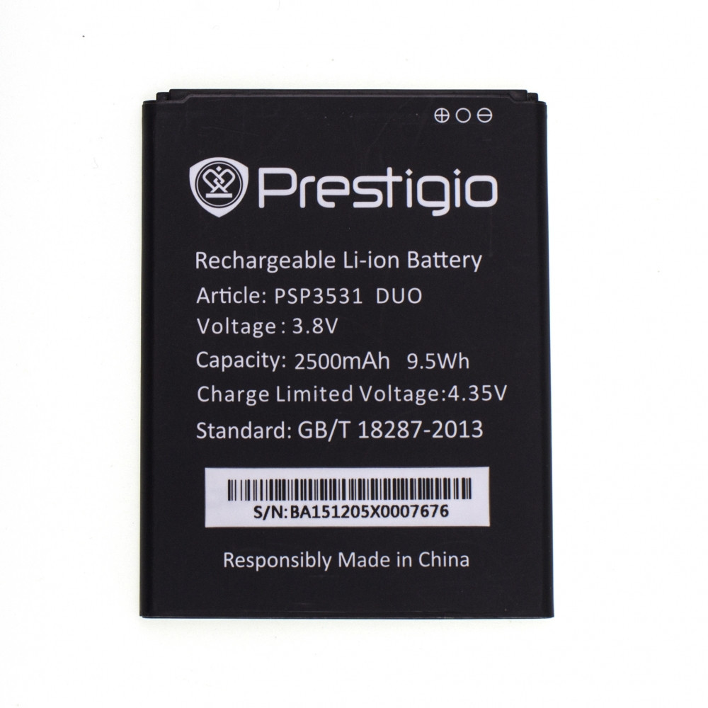 Акумулятор Prestigio PSP3531 (AAA) - 1