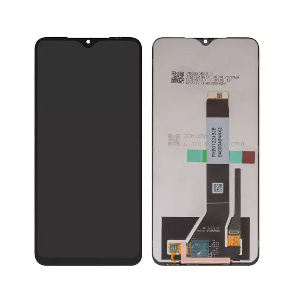 Дисплейний модуль для Xiaomi Poco M3, Redmi 9T, Service Pack, Black - 1