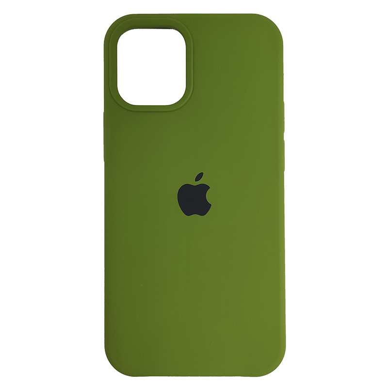 Чохол Copy Silicone Case iPhone 12 Mini Dark Green (48) - 1