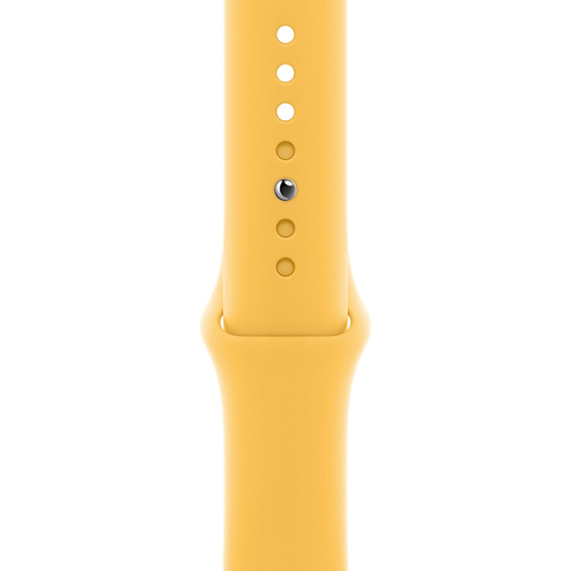 Ремешок для Apple Watch (42-44mm) Sport Band Yellow (4)  - 1