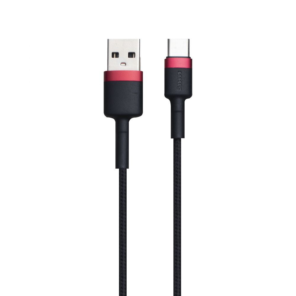 Кабель Baseus USB to Type-C 3A CATKLF-B Red-Black - 2
