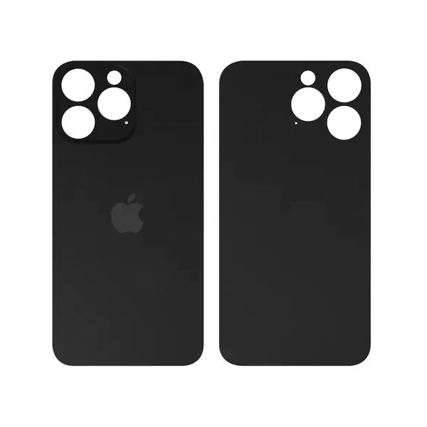 Задня кришка для iPhone 14 Pro, Small Hole, Black - 1