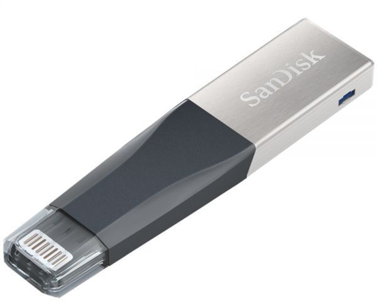 Flash SanDisk USB 3.1 iXpand Mini 16Gb Lightning Apple - 1