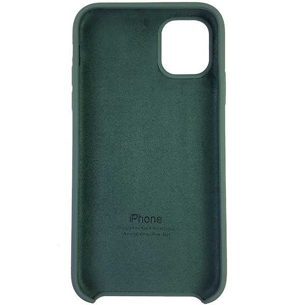 Чохол Copy Silicone Case iPhone 11 Wood Green (58) - 4