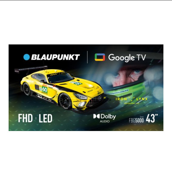 Телевізор Blaupunkt 43", 43FBG5000, LED, Google TV, Wi-Fi, Full HD - 2