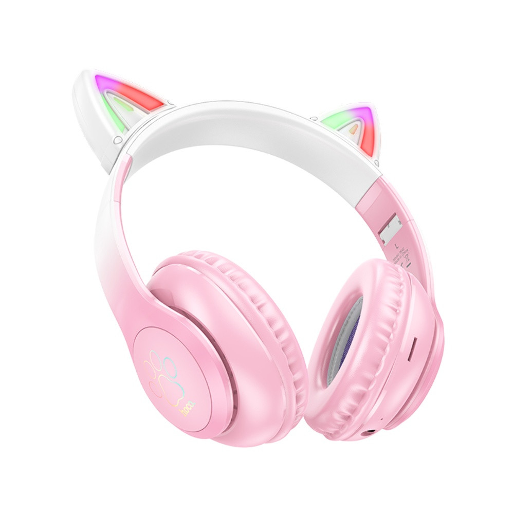 Безпровідна гарнітура Hoco W42, Pink - 4