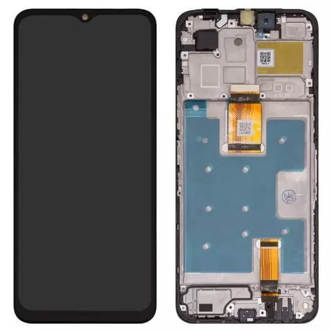Дисплейний модуль для Huawei Honor X6b, з рамкою, High Copy, Black - 1