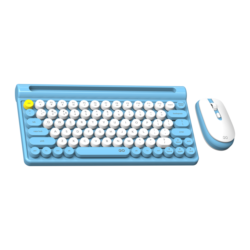 Безпровідна клавіатура і миша Fantech Go WK897, Blue - 1