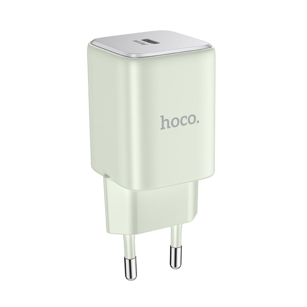 Мережевий зарядний пристрій Hoco N43, GAN PD 30W, Blue - 4