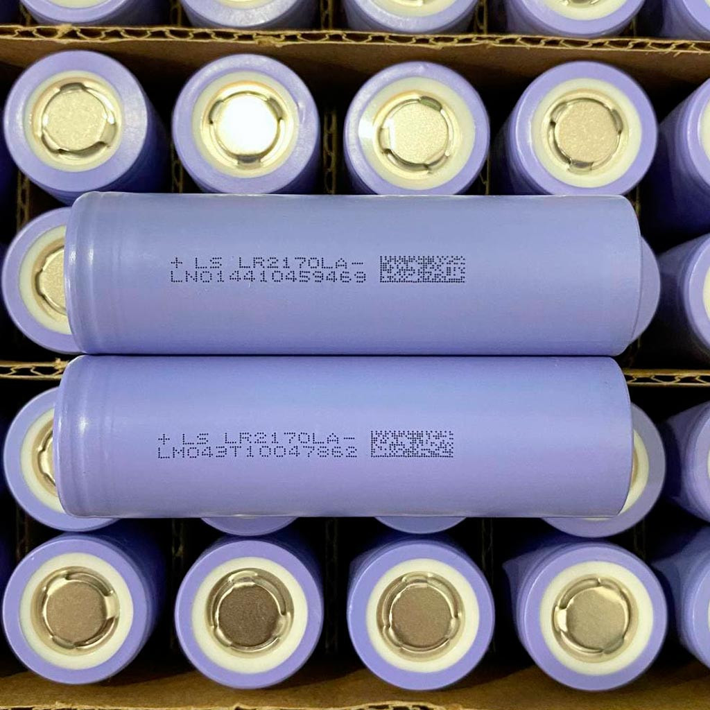 Акумулятор високострумовий Lishen LR2170LA, 21700, 4000 mAh, струм розряду - 45A - 5