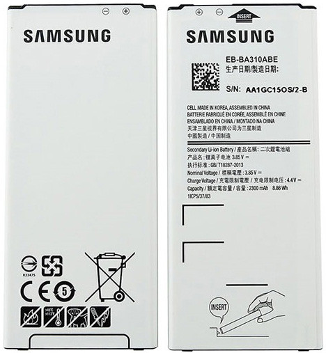 Акумулятор Samsung A310 EB-BA310ABE, Original Quality - 1