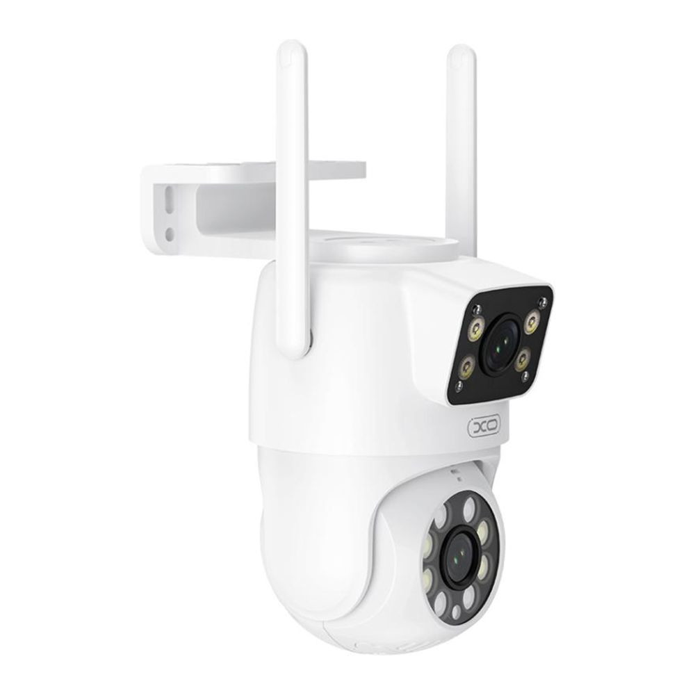 IP-камера відеонагляду XO CR06 Dual Screen Video, White - 4