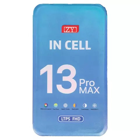 Дисплейний модуль для iPhone 13 Pro Max, Copy, TFT, ZY, LTPS FHD, Black - 2