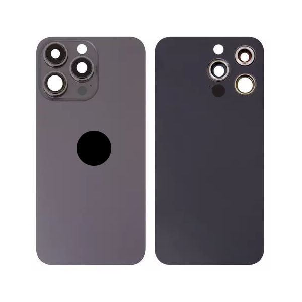 Задня кришка для iPhone 13 Pro,  із склом камери, Small Hole, Graphite - 1