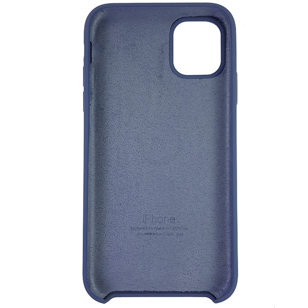 Чохол Copy Silicone Case iPhone 11 Gray Blue (57) - 4