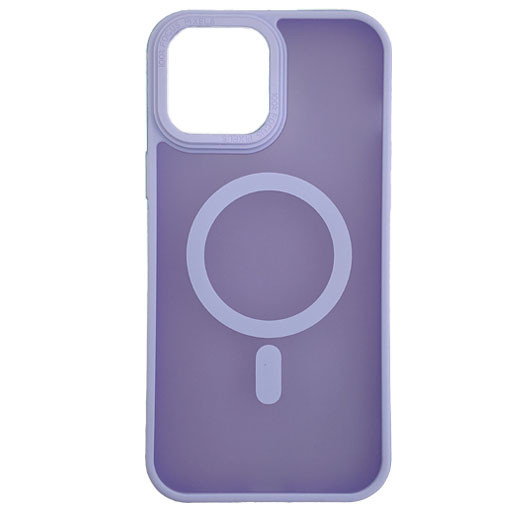 Чохол Stiff Cover Colorful Matte with Magsafe iPhone 13 Pro Max Light Violet - 1