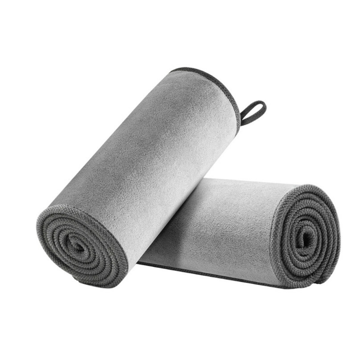 Мікрофібра Baseus Easy life car washing towel (40*40 сm) Two pack Grey - 1