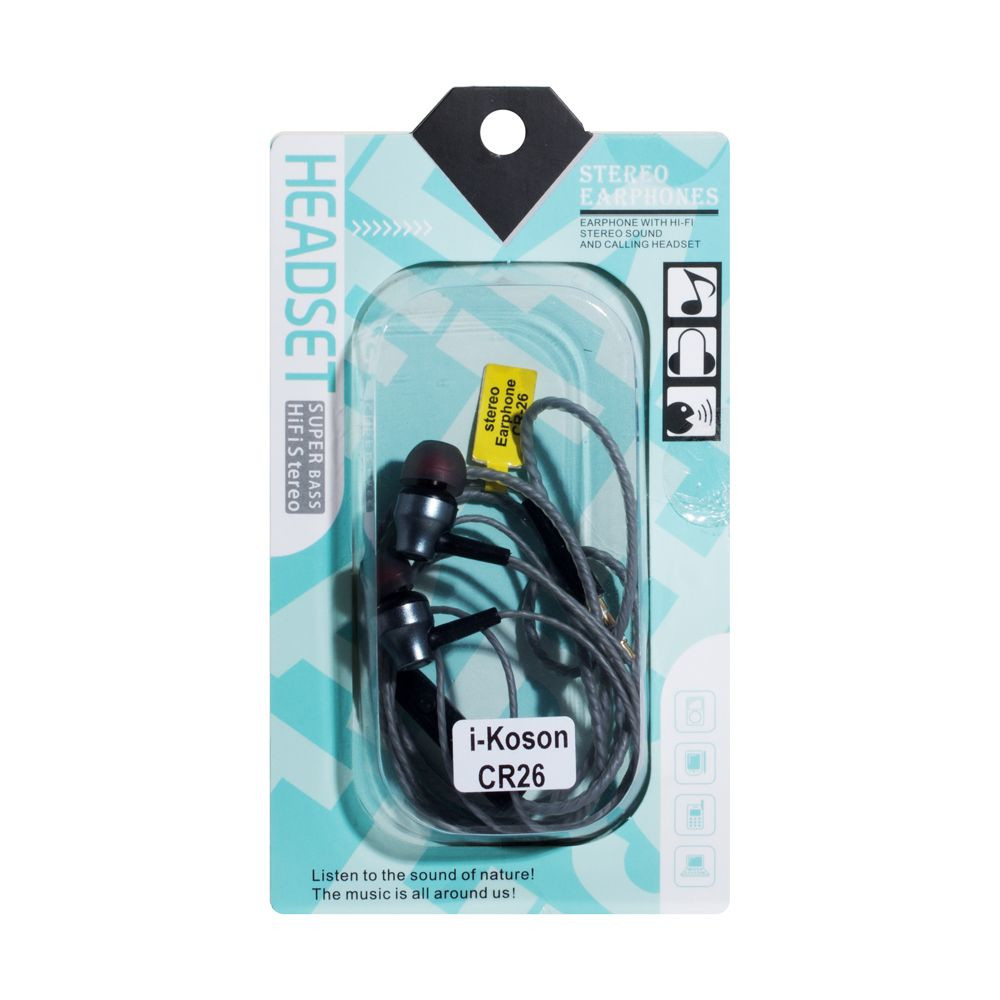 Гарнітура i-Koson i-CR-26 Black - 5