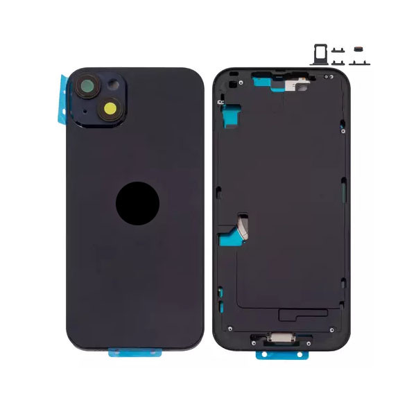 Корпус для iPhone 14 Plus, Original PRC, EU Version, Black - 1