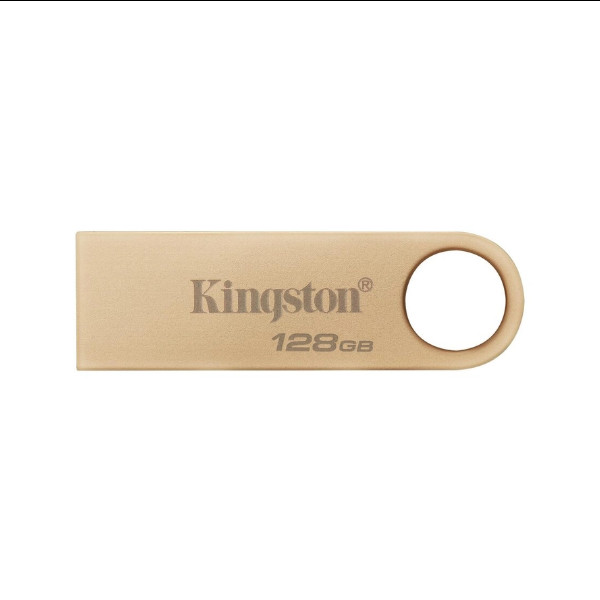 Флешка Kingston SE9 G3, USB 3.2, 128Gb, 220MB/s, Gold - 3
