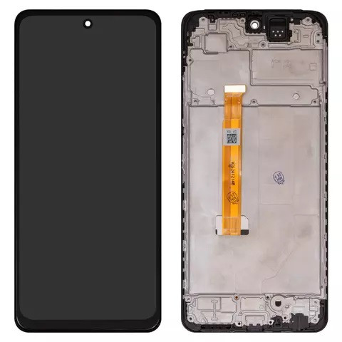 Дисплейний модуль для Oppo A5 2020, з рамкою, High Copy, Black - 1