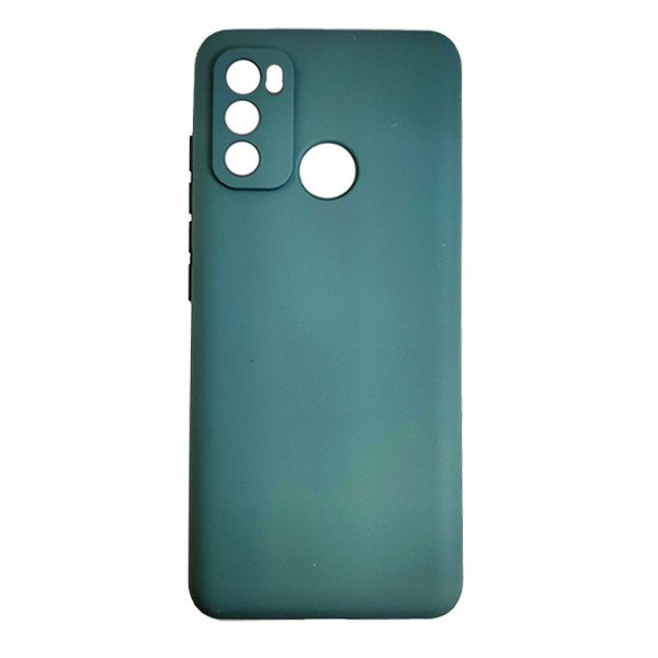 Чохол Silicone Case for Motorola G40/G60 Dark Green - 1