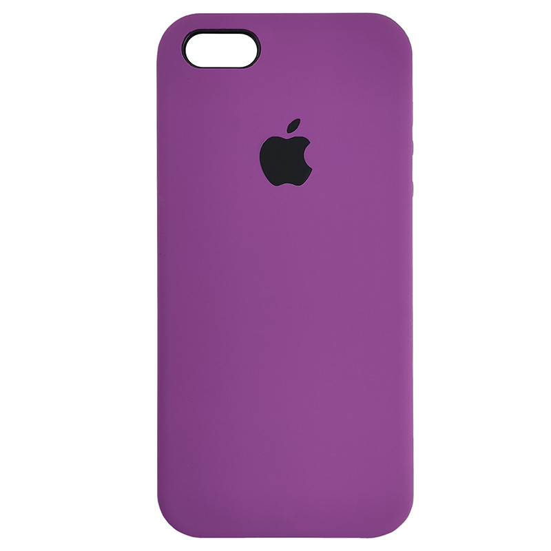 Чохол Copy Silicone Case iPhone 5/5s/5SE Purpule (45) - 2