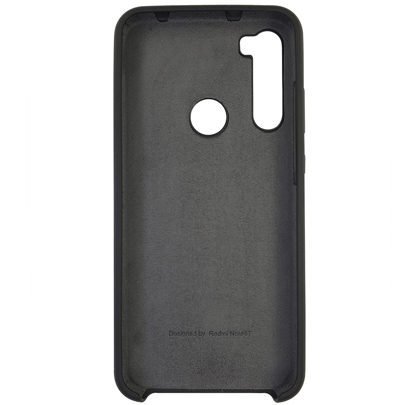 Чохол Silicone Case for Xiaomi Redmi Note 8T Black (18) - 3