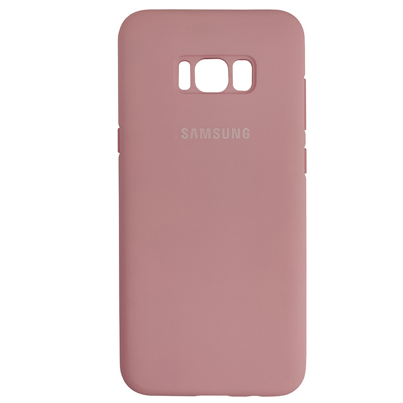 Чохол Silicone Case for Samsung S8 Plus Pink (12) - 1