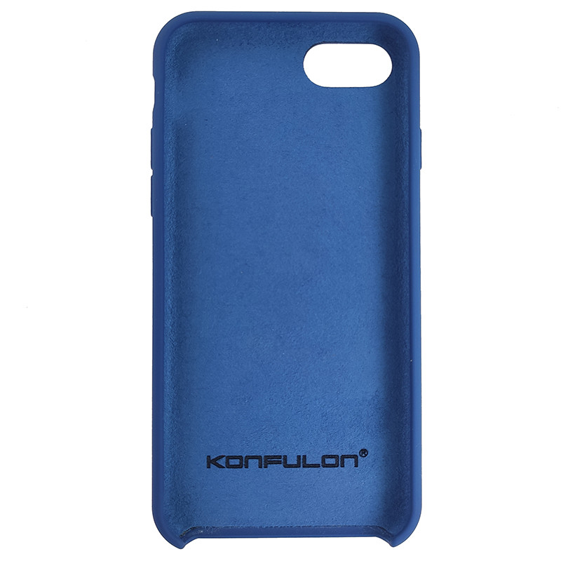 Чохол Konfulon Silicon Soft Case iPhone 7/8 Blue - 4