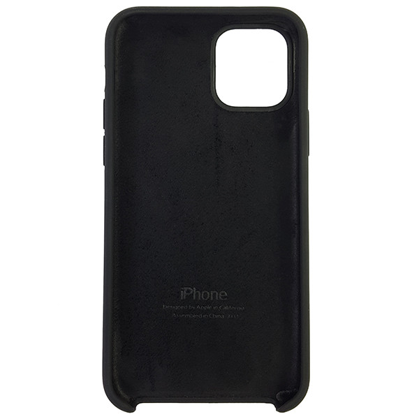 Чохол Copy Silicone Case iPhone 11 Black (18) - 3