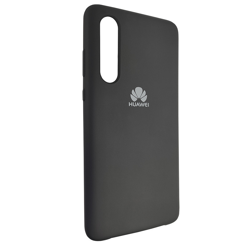 Чохол Silicone Case for Huawei P30 Black (18) - 2