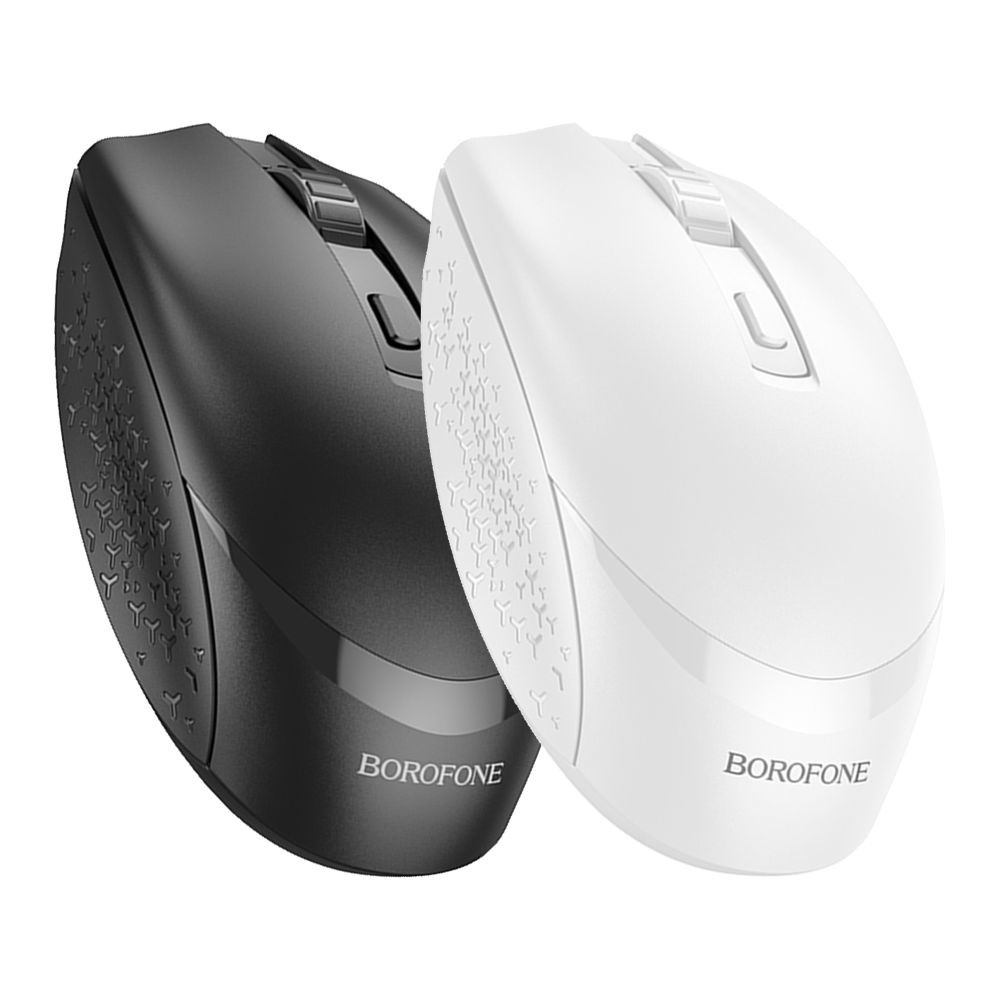 Безпровідна миша Borofone BG7, White - 7