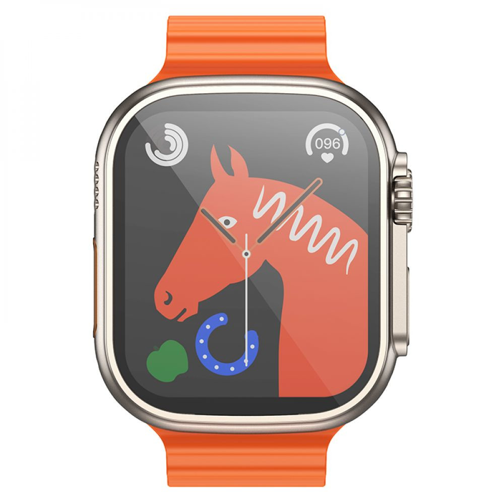 Смарт годинник Hoco Y12 Ultra Black - 7