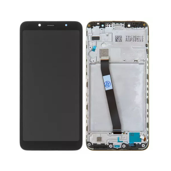 Дисплейний модуль для Xiaomi Redmi 7A, з рамкою, High Copy, Black - 1