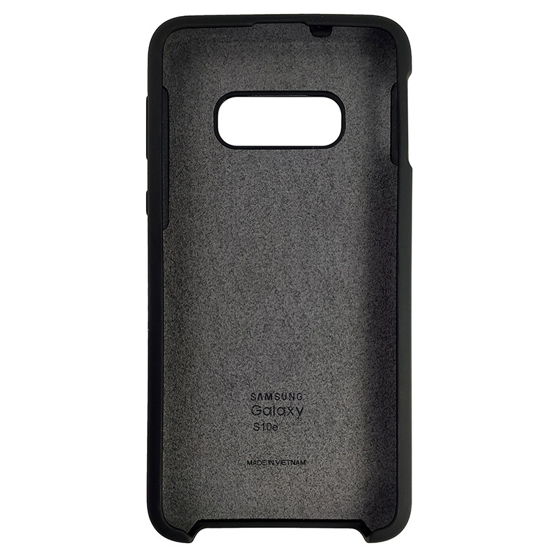 Чохол Silicone Case for Samsung S10e  Black (18) - 3