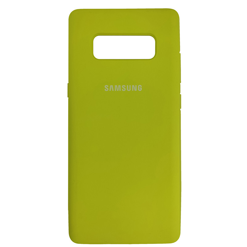 Чохол Silicone Case for Samsung Note 8 Sun Yellow (43) - 1