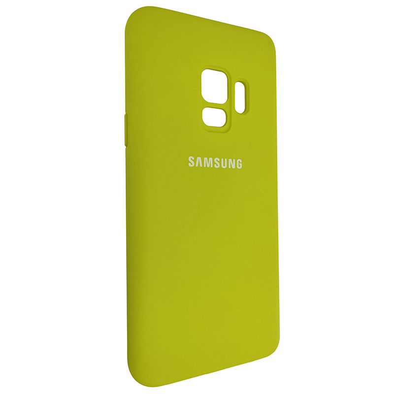 Чохол Silicone Case for Samsung S9 Sun Yellow (43) - 2