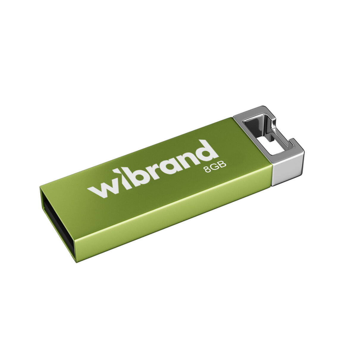 Флешка Wibrand USB 2.0 Chameleon 8Gb Light green - 1