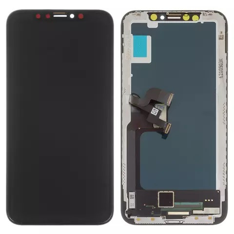 Дисплейний модуль для iPhone X, Copy, Tianma, TFT, Black - 1