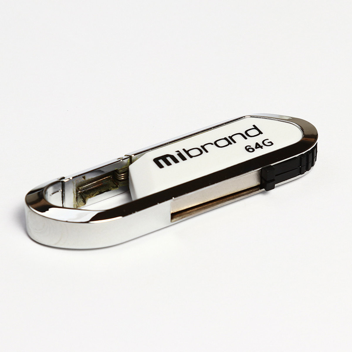 Flash Mibrand USB 2.0 Aligator 64Gb White - 1